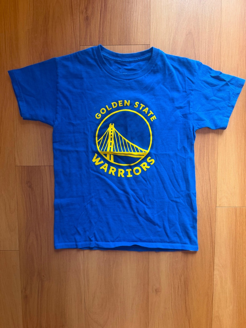 Golden State Warriors Kids' Royal Blue Logo T-Shirt